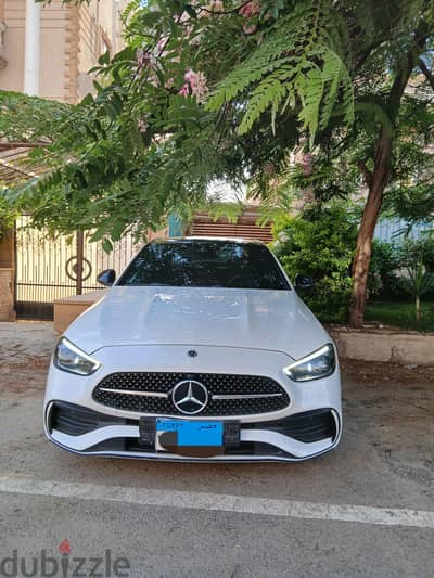 Mercedes-Benz C200 2022 Amg night package  الشكل الجديد مرسيدس  سي 200
