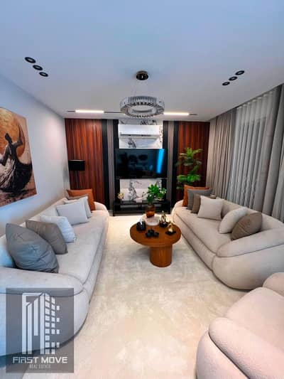 Fully Finished Apartment with Furniture & Appliances, Ready for Immediate Delivery for Sale in Amorada New Cairo