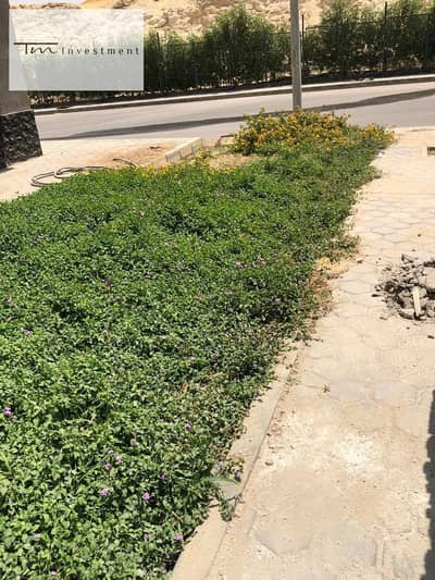 Own your elevated ground floor apartment in a fully equipped compound in a prime location on the Katameya Road in the Third Settlement - New Cairo