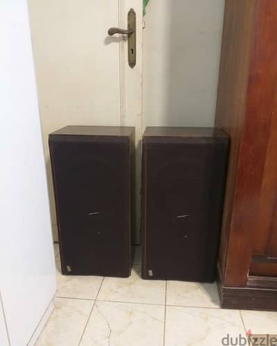 سماعات صب خشب كلاسيك Sansui S-950 اصلية 110w. - 8Ohms