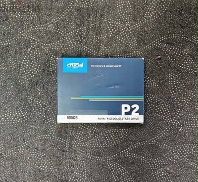 SSD: Crucial P2 M. 2 NVME 500GB