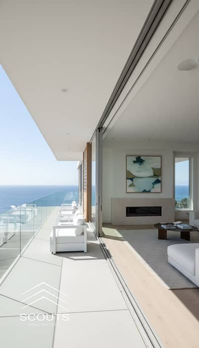 Apartment for sale first row on sea investment with highest return fully finished air conditioning private beach for sale  Alamein Towers North Coast