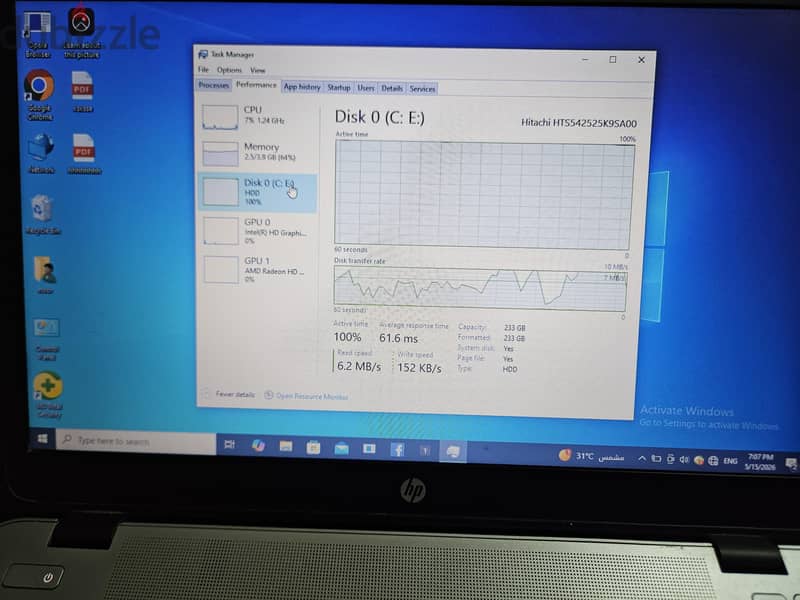 Hp Elitebook 840 g1 4