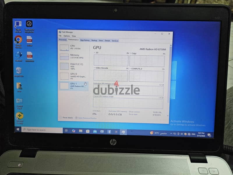 Hp Elitebook 840 g1 6