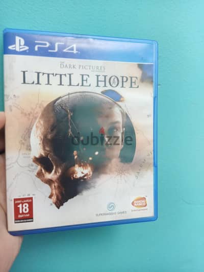 اسطوانة بلاستيشن 4 little hope للبيع