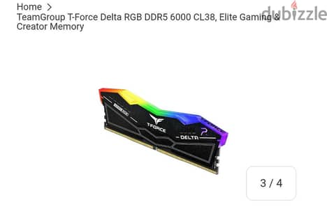 Ram 16gb ddr5 6000mhz cl38