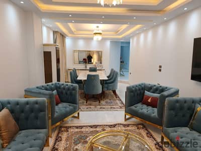 First Residence Luxury Apt for Rent Al Banafsej Buildings Near North 90th St Waterway Mall Carrefour & Mohamed Naguib Axis New Cairo