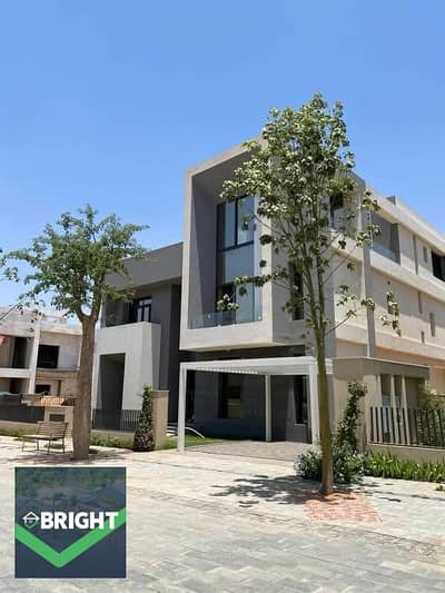 Exceptional Investment! villa 455m - 3bedrooms + nanny room - direct on landscape - best price in market - saada new cairo