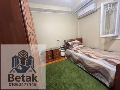 Furnished apartment for rent 100m Al-Mahmoudia Axis Street Directly near the National University of Alexandria Kafr Al-Namus Bridge