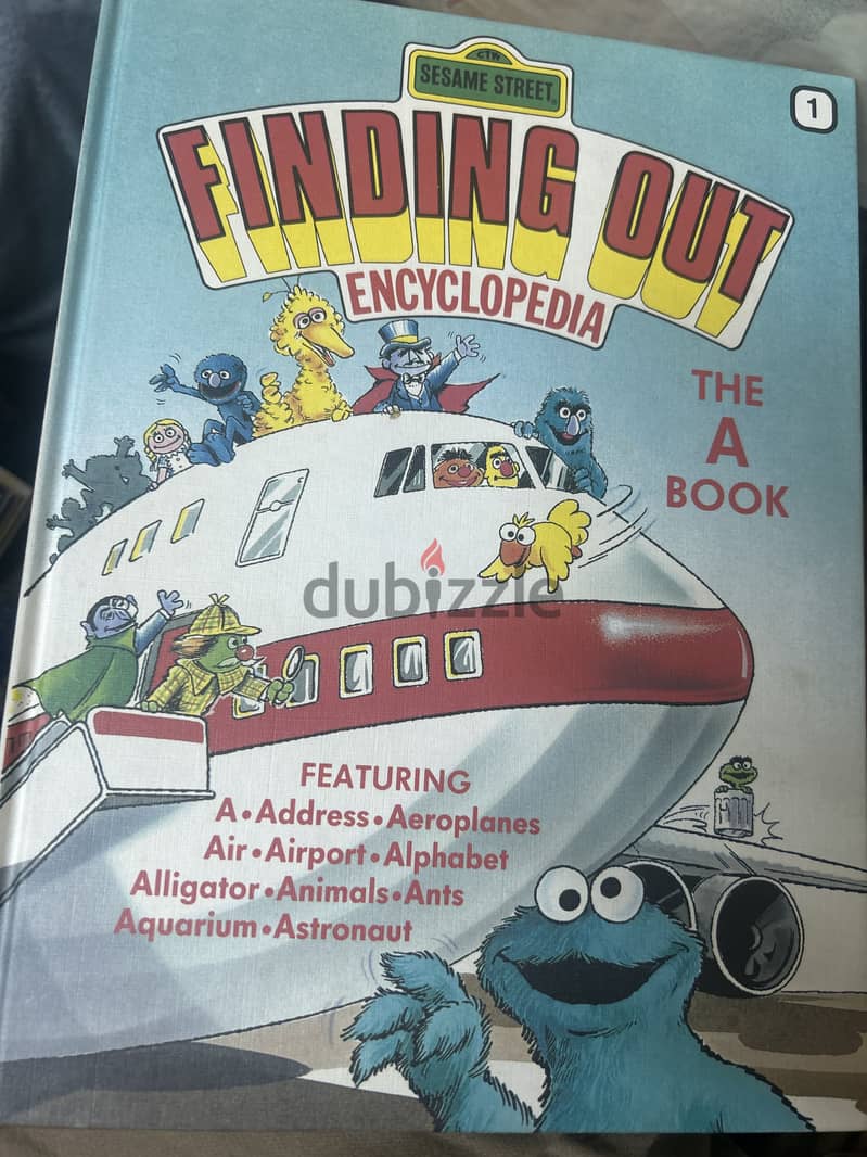 Sesame Street Finding Out Encyclopedia 15 booklet 1