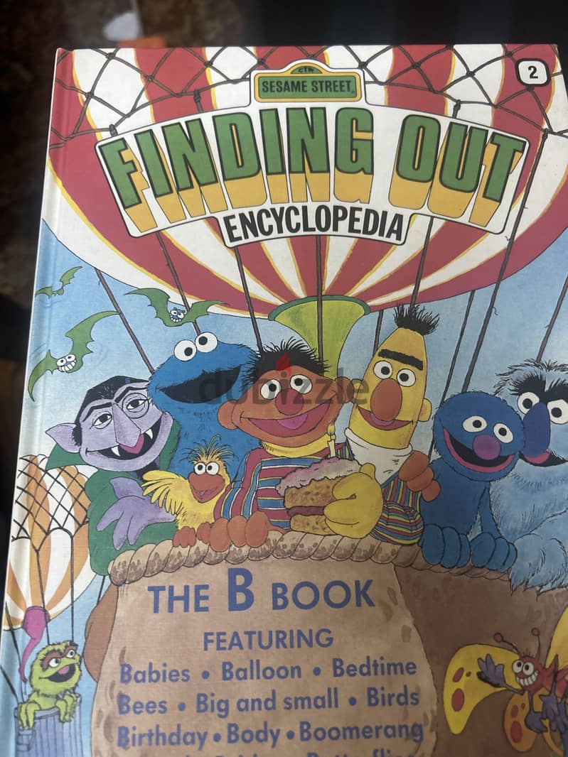 Sesame Street Finding Out Encyclopedia 15 booklet 3