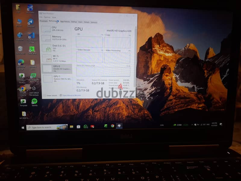Dell precision 7520 2