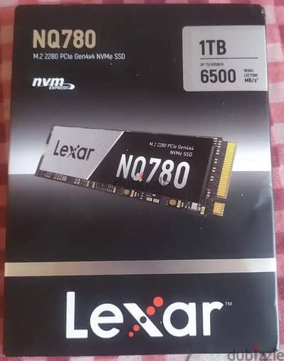 Lexar NQ780 1TB PCIe Gen4 NVMe M. 2 2280 SSD