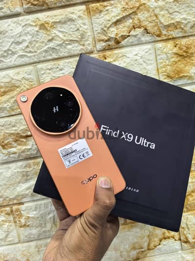 Oppo  Find X9 ultra 512 giga 12 حصريا جلووبال