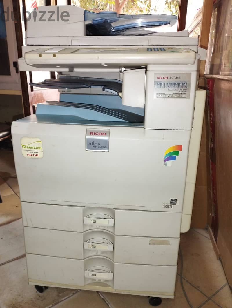 Ricoh aficio mp c2050 1