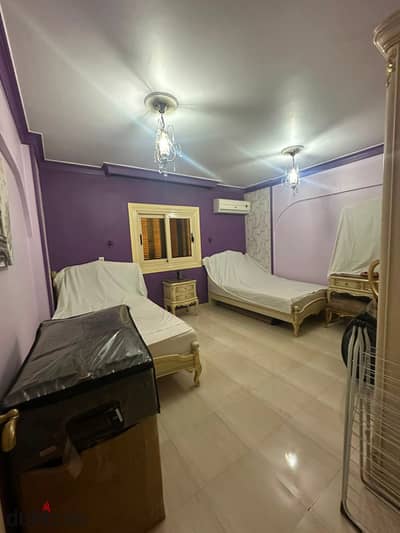 Apartment for sale 185 meters three rooms 2 bathrooms reception 3 pieces kitchen Badar Towers Imam Carrefour Maadi super lux finishing north required 5 million with air conditioning for communication 01503622666