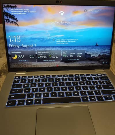 لاب توب ديل core i5 11 بصمه وش و صباح