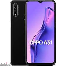 oppo a31 128g ram4 حالة فابريكة زي الجديد بالظبط مش مفتوح