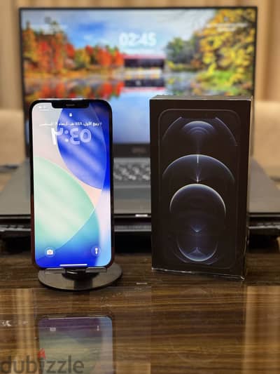 Iphone 12 pro max  ايفون ١٢ برو ماكس معفي ضريبه 128