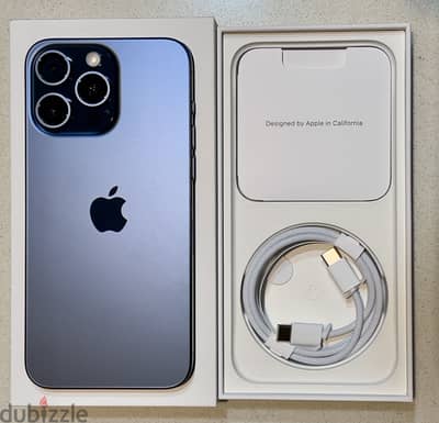 Apple - iPhone 15 Pro Max 100% شحنتين فقط