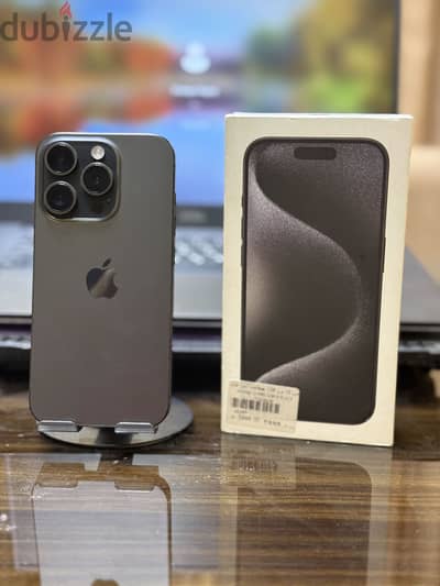 iPhone 15 Pro 128GBايفون ١٥ برو معفي ضريبه