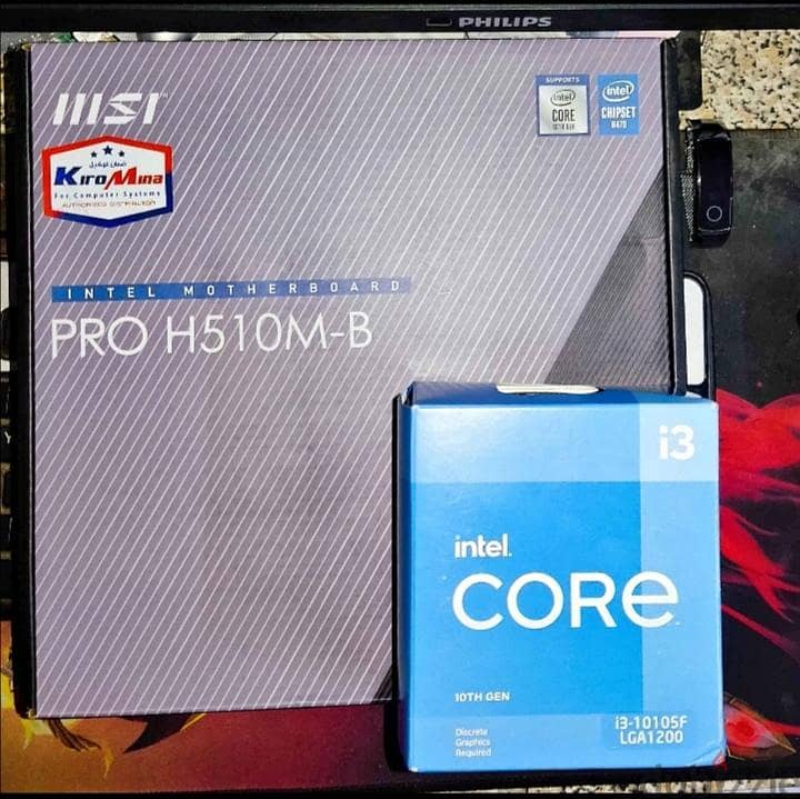 i3 10105f msi pro h510m-B 1