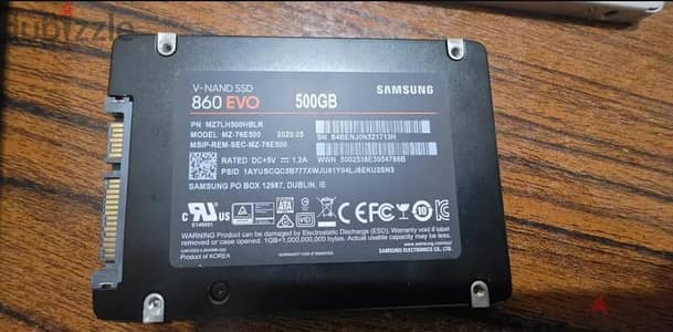 Samsung Evo 850 500G