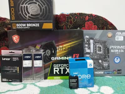  تجميعة Gaming للبيع RTX 3060 12GB + i5-13400F