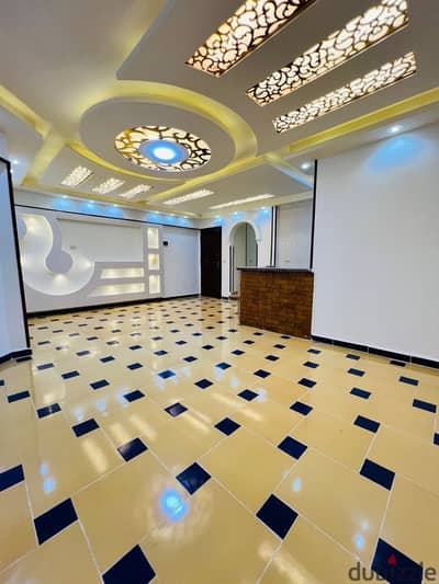 Apartment for sale next to the Defense Ministry Hotel in Al-Nakhil Beach, 6th of October City