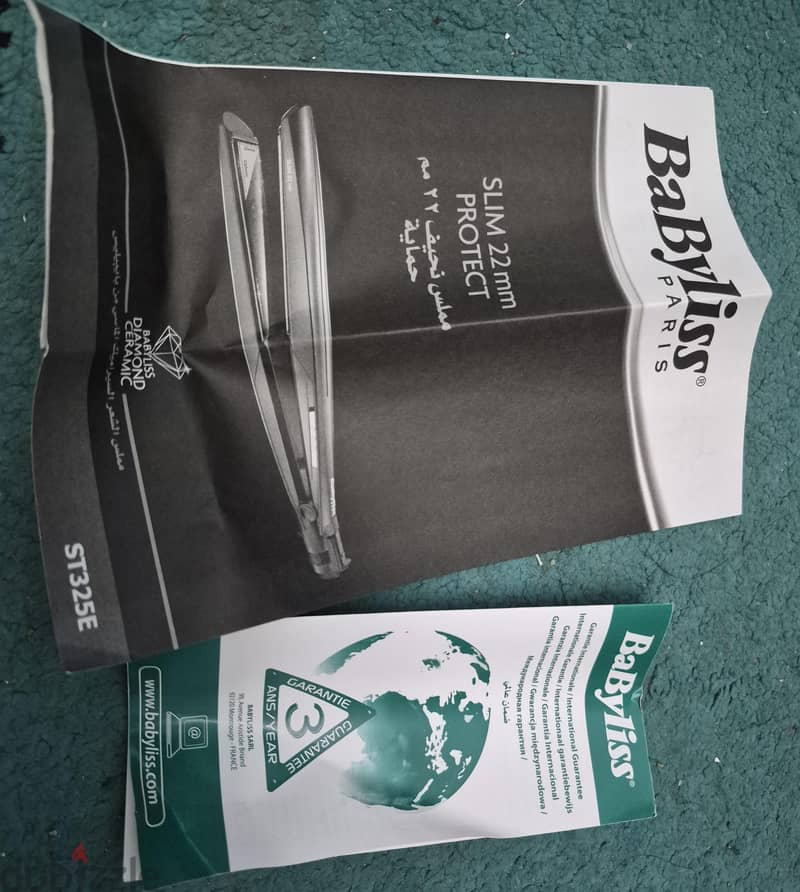 Babyliss straightener 1
