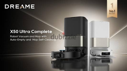 Dreame X50 ultra complete robot vacuum