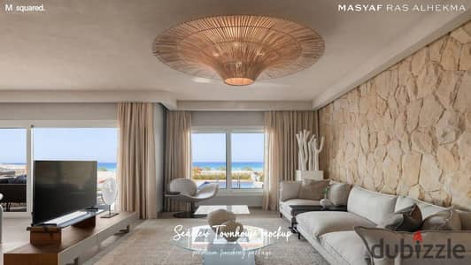 Ground Chalet | 105 sqm | 80 sqm Garden | Direct Lagoon View