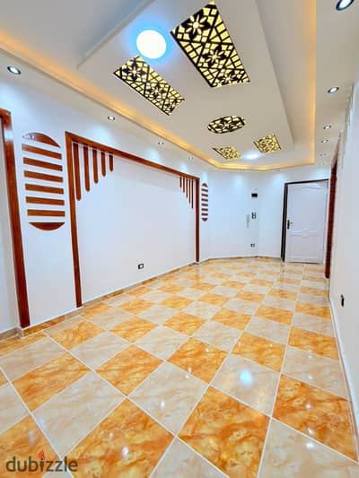 شقه بحوار البحر خطوات لي البحر والشارع الرئيسي ف شاطئ النخيل اسكندريه