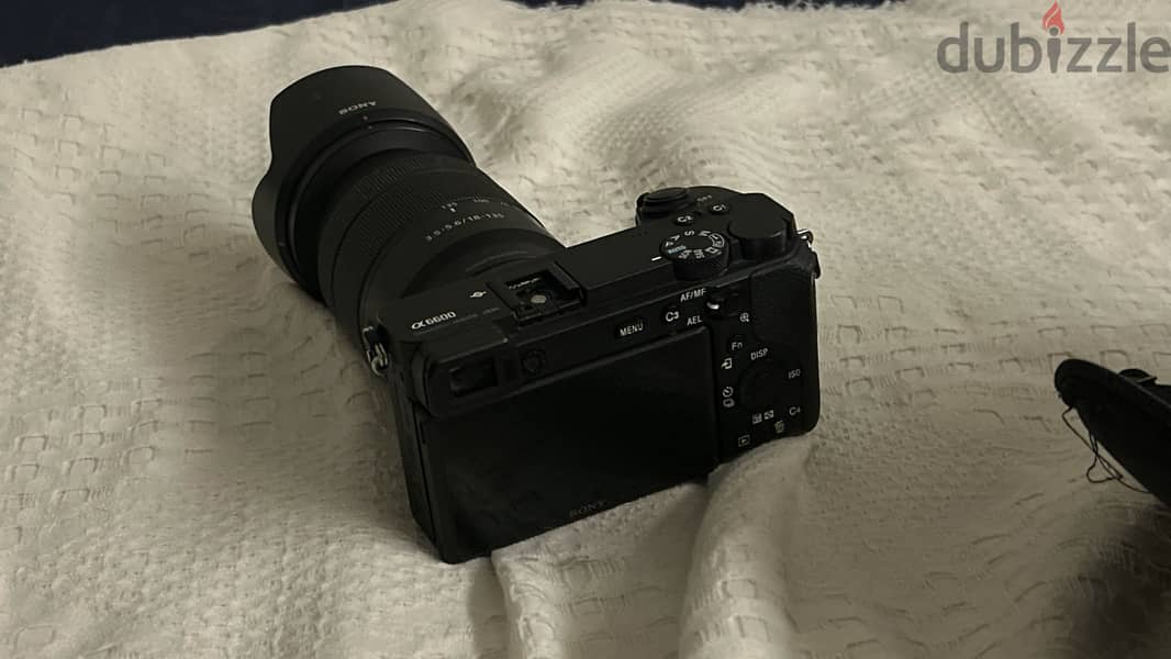 Sony a6600 with lens 1
