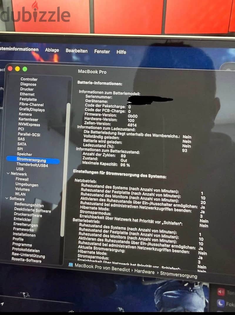 MacBook Pro 14' M2 Pro 16GB With BOX battrry 96% 5