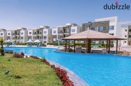 Finished chalet for sale in installments, ready to move, in Youd Ras El Hekma, North Coast