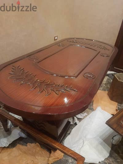 ترابيزة سفرة مع النيش