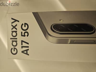 Samsung A17 5G phone sealed- local warranty - gray color