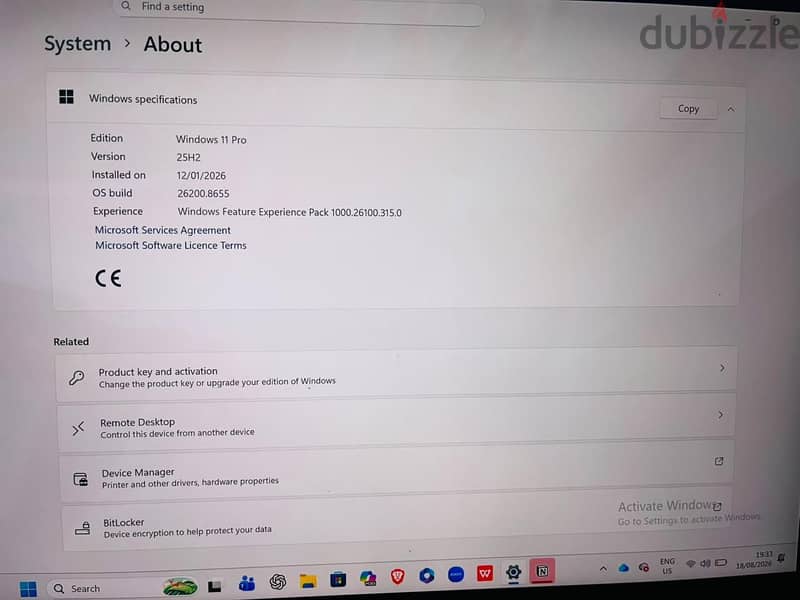 laptop  Dell precision5530 5