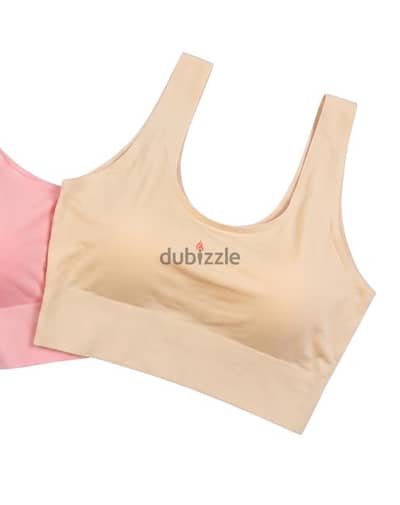 برا سوبر الترا نايلون معالج سيملس (بدون خياطه) seamless padded bra
