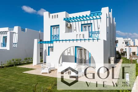 For Sale: Ground-floor chalet, 92 m² with a 60 m² garden, in Mountain View, Ras al-Hikma, North Coast, New Rhodes phase. Immediate occupancy. Fully fi