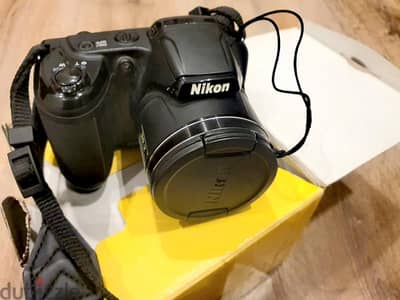 فررصة لن تتكرر كاميرا+أوريجينال+وارد الكويتNikon Coolpix L340 زوم 28x