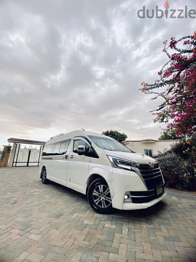 باص هاي اس 2026 للايجار / Hiace Bus 2026 for rent