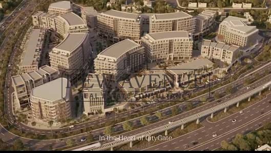 مكتب إداري ١٠٨ متر للبيع في city gate من Qatari Diar تقسيط علي 8 سنوات