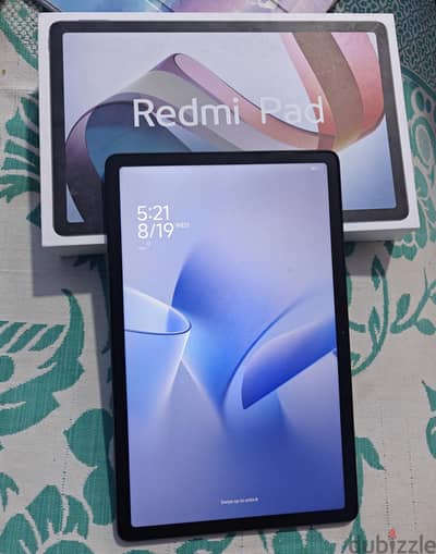Xiaomi Redmi pad 10.6 رام ٤ ومساحه ١٢٨