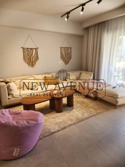 Down payment with installments - Prime location - bahary - fully finished with furnished - Ground chalet for sale in  hacienda west - Phase hazel