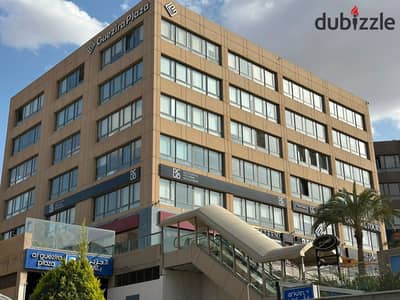 مكتب ادارى للايجار فيو بلازا في الجزيره بلازا - الشيخ زايد مساحه 130 متر كامل التشطيب بالتكيفات Office For Rent in El sheikh Zayed 130sqm Finished