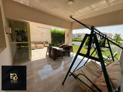 شاليه مفروش بالكامل بحديقة خاصة للإيجار في هاسيندا باي، الساحل الشمالي - فيو مفتوح