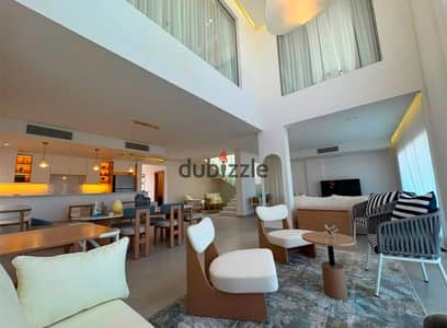 شاليه للبيع في مارباي رأس الحكمة | Sea View مباشر | تشطيب كامل بالتكييفات | Prime Location