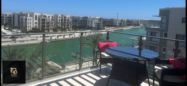 Fully Furnished Premium Chalet for Rent in Marina 2, Marassi - Direct Canal View